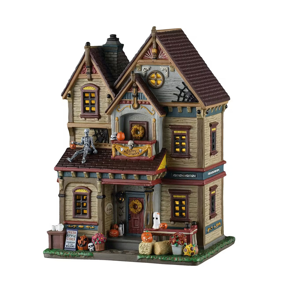 Lemax Spooky Town Halloween Village: Halloween At The Wilsons sparkle-castle