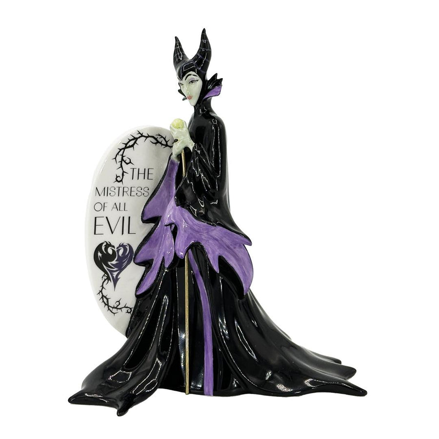 Disney English Ladies: Maleficent Flatback Figurine sparkle-castle