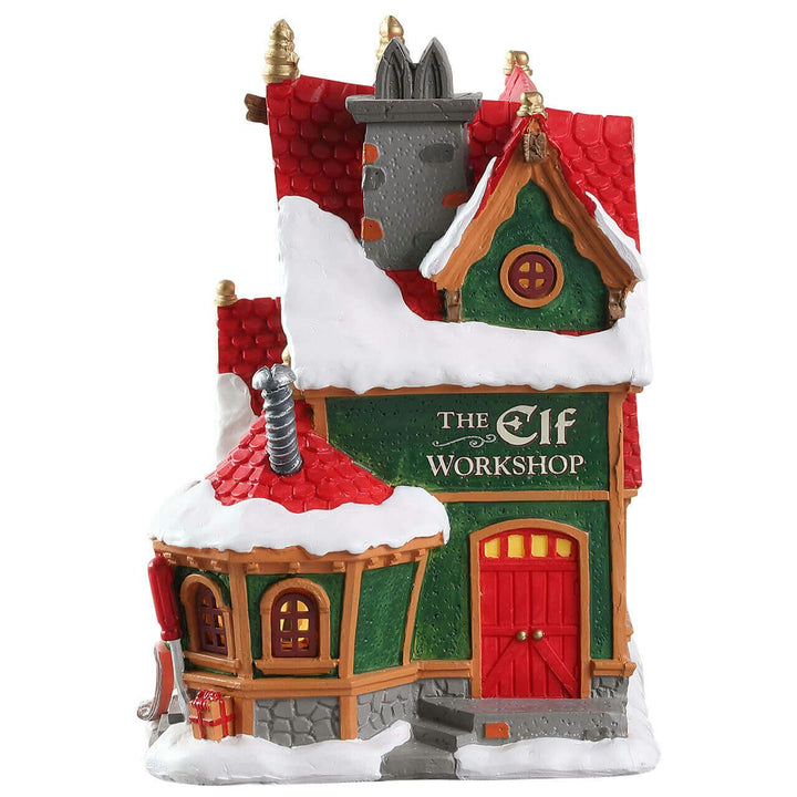 Lemax Santa's Wonderland Village: The Elf Workshop sparkle-castle