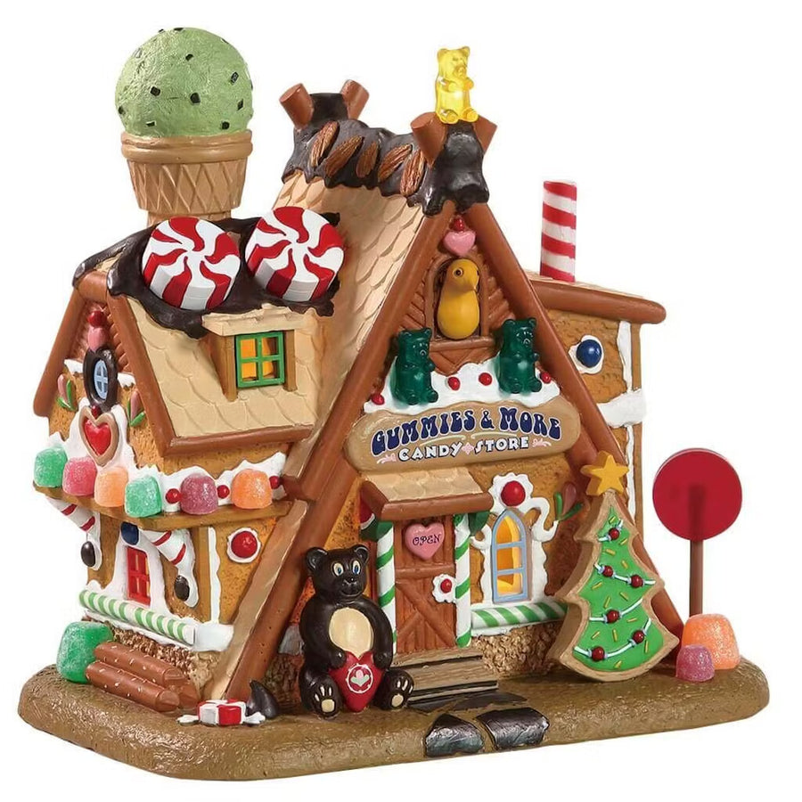 Lemax Sugar 'N Spice Village: Gummies & More Candy Store sparkle-castle