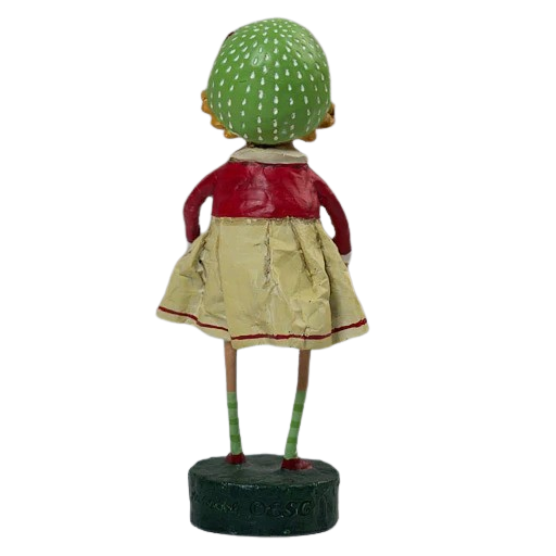 Lori Mitchell Christmas Collection: Holly Comes A Caroling Figurine sparkle-castle