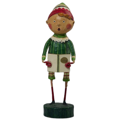 Lori Mitchell Christmas Collection: Henry Comes A Caroling Figurine sparkle-castle