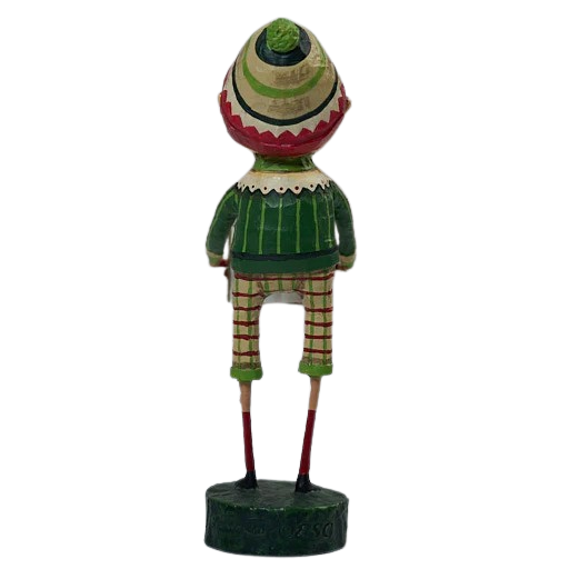 Lori Mitchell Christmas Collection: Henry Comes A Caroling Figurine sparkle-castle