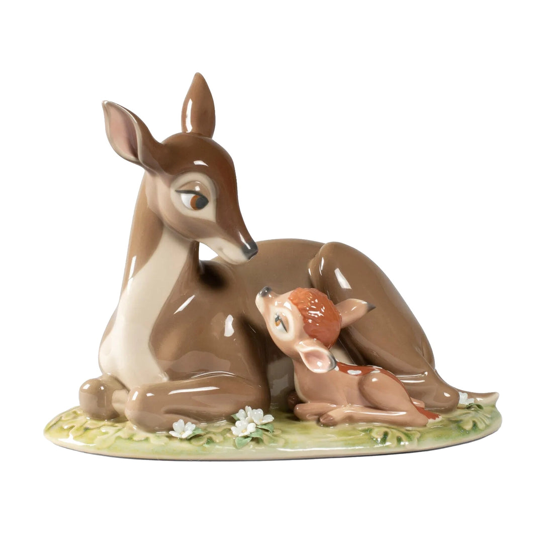 Lladró Disney Animation Collection: Bambi and Mother Figurine sparkle-castle