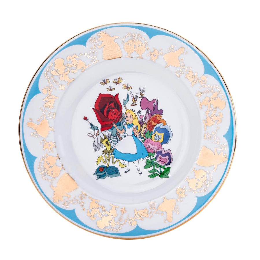 Disney English Ladies: Alice 6" Decorative Plate sparkle-castle