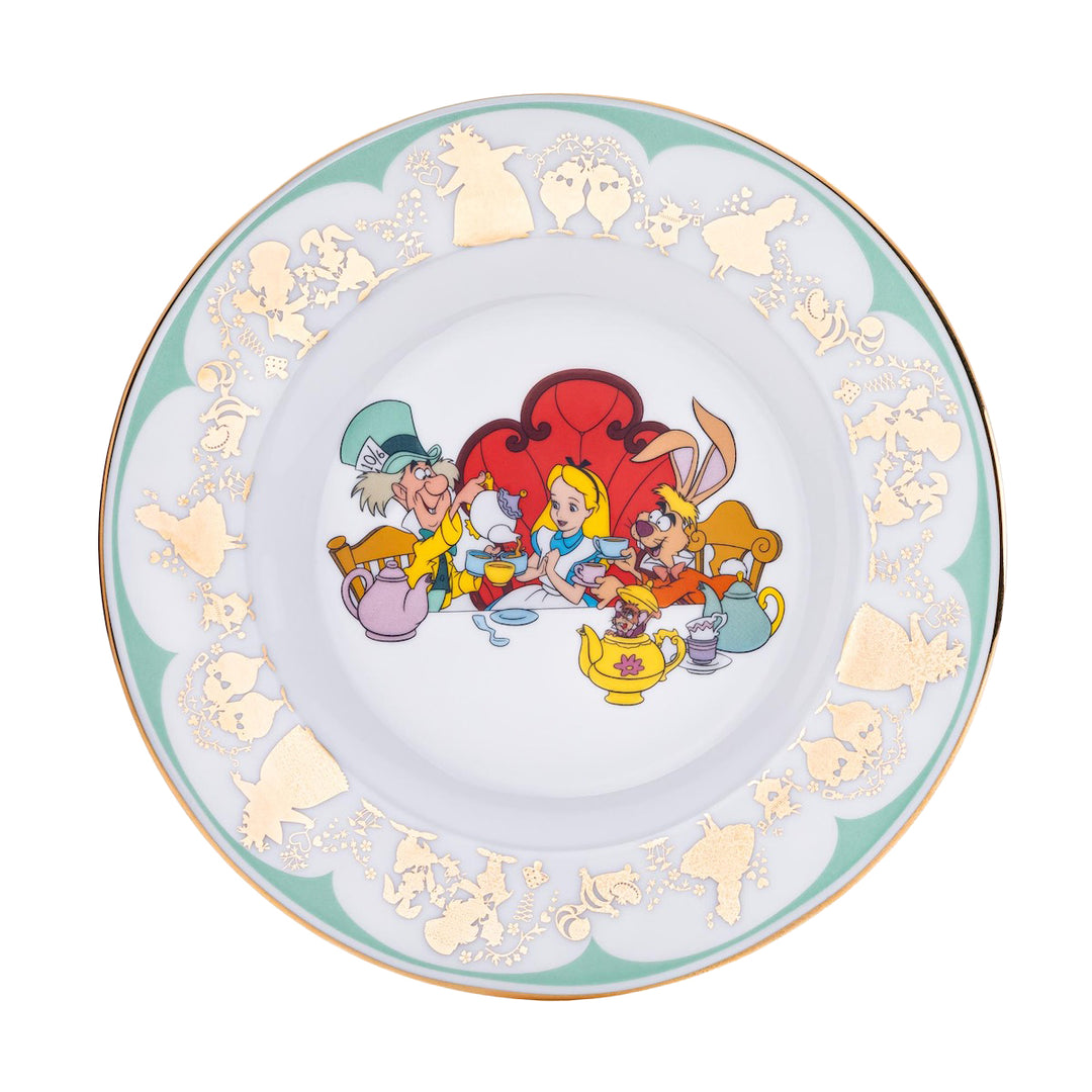 Disney English Ladies: Mad Hatter 6" Decorative Plate sparkle-castle