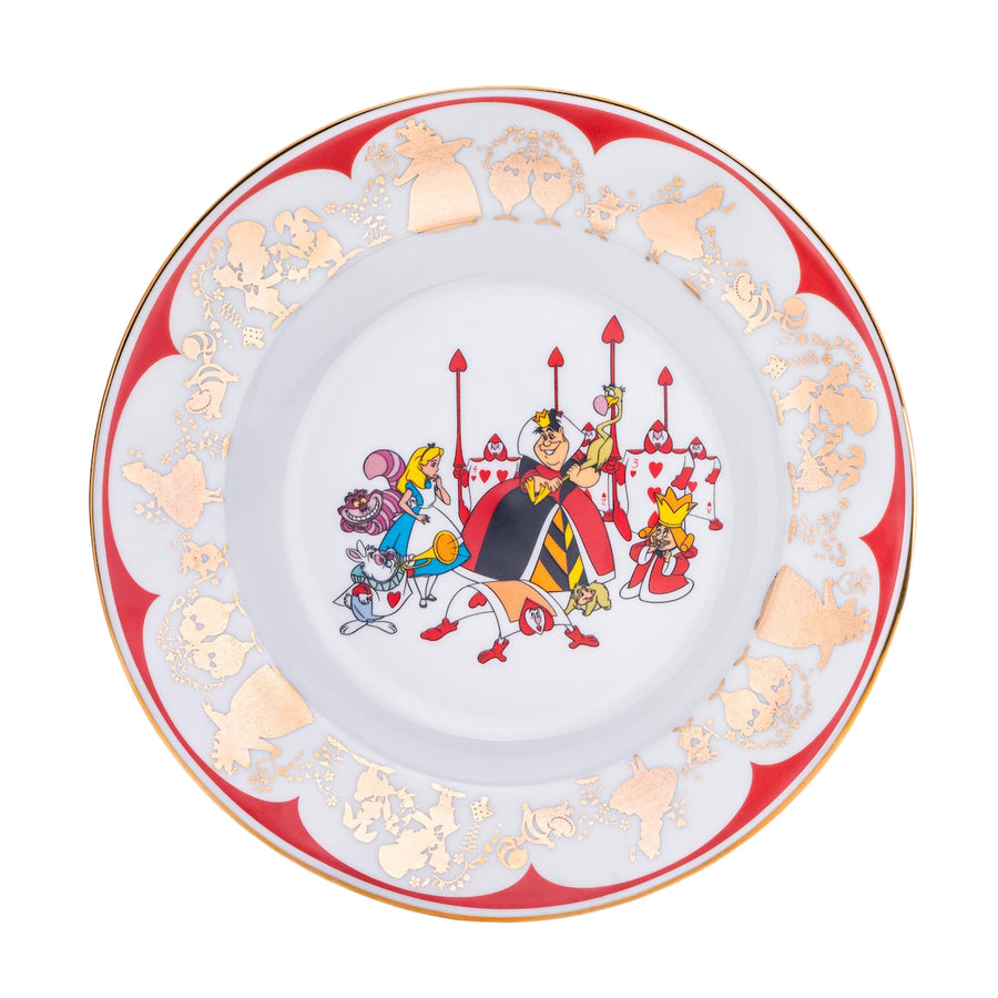 Disney English Ladies: Queen of Hearts 6" Decorative Plate sparkle-castle