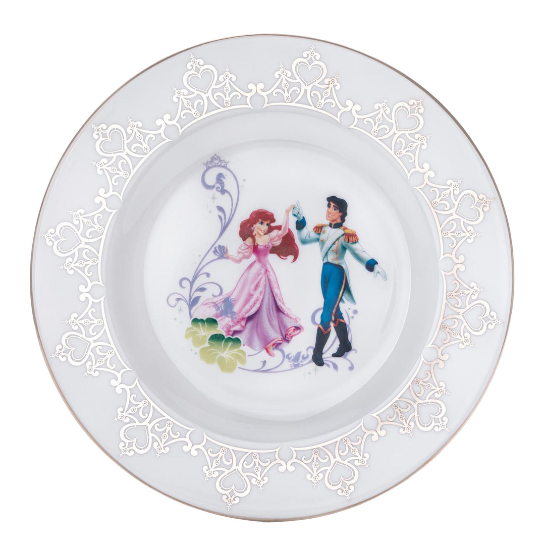 Disney English Ladies: Wedding Platinum Ariel 6" Decorative Plate sparkle-castle