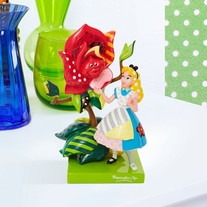 Disney Britto: Alice in Wonderland Figurine sparkle-castle