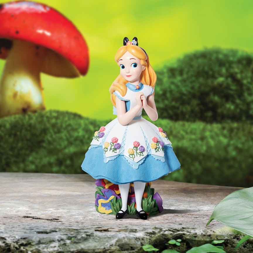 Disney Showcase Botanicals: Alice in Wonderland Figurine sparkle-castle
