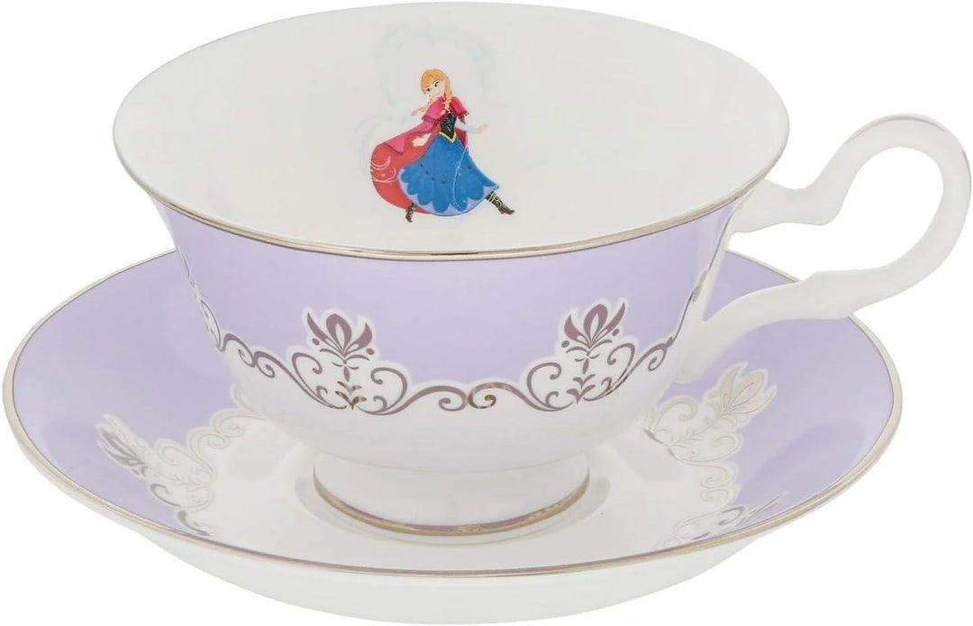 Disney English Ladies: Frozen Anna Cup & Saucer sparkle-castle
