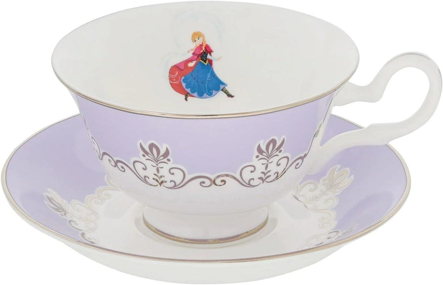 Disney English Ladies: Frozen Anna Cup & Saucer sparkle-castle