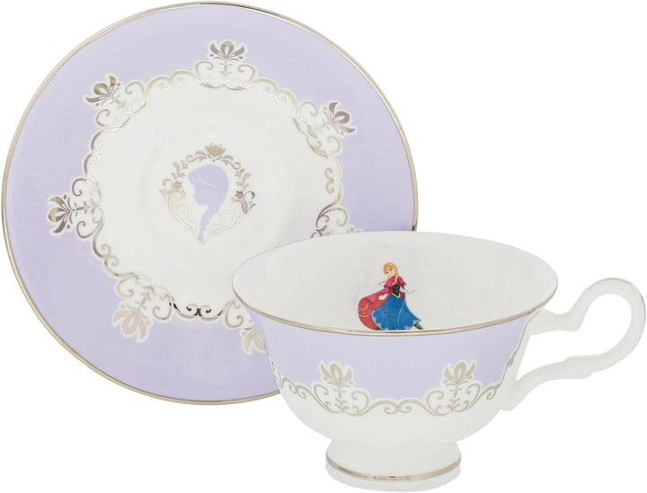 Disney English Ladies: Frozen Anna Cup & Saucer sparkle-castle