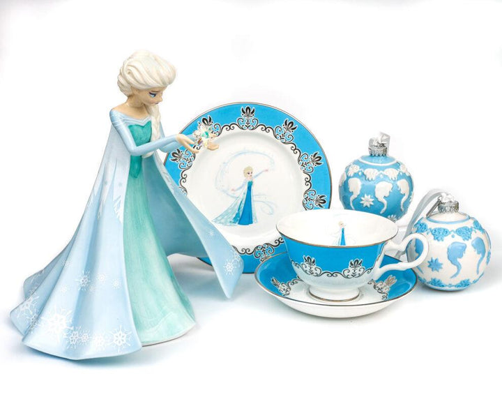 Disney English Ladies: Frozen Elsa 6" Decorative Plate sparkle-castle