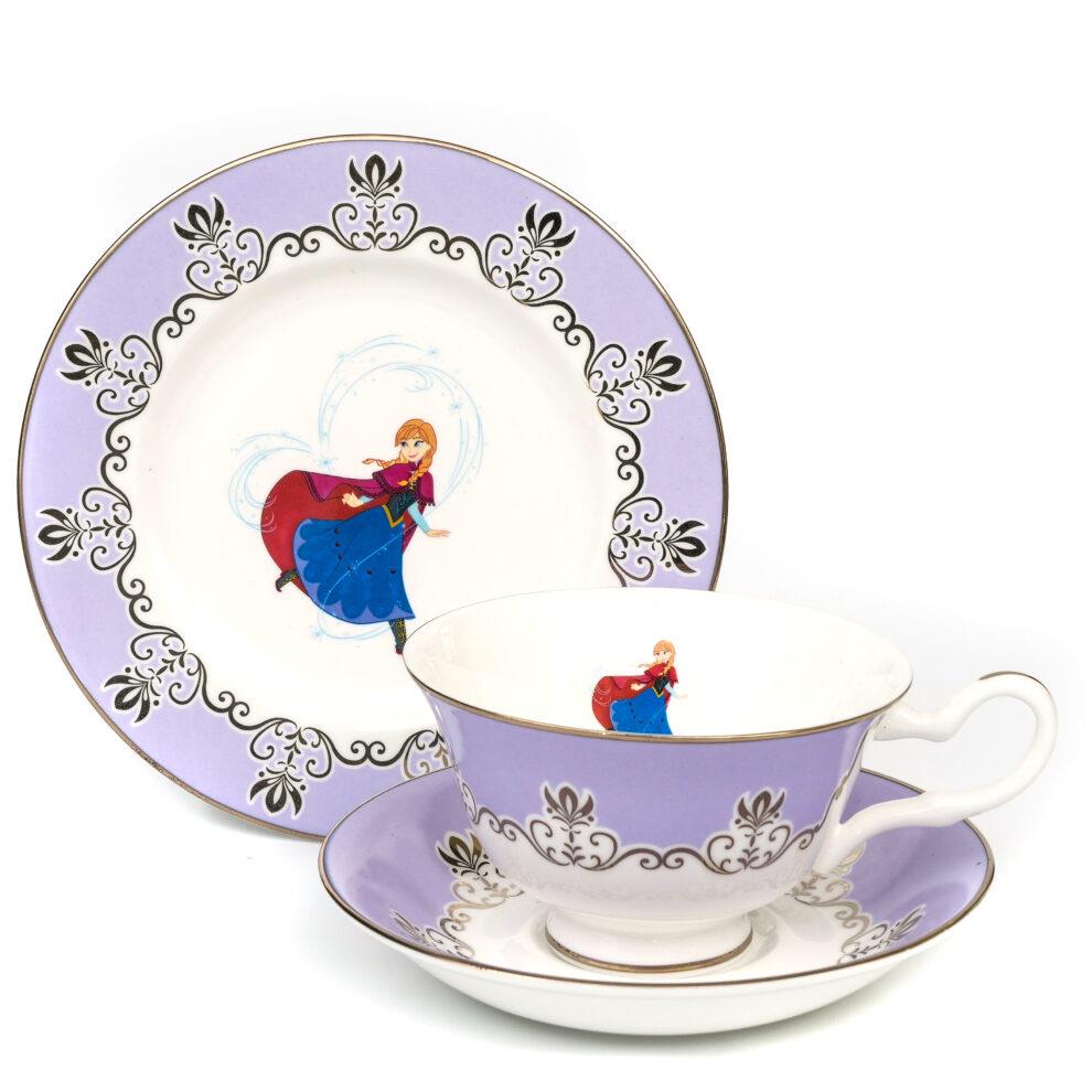 Disney English Ladies: Frozen Anna 6" Decorative Plate sparkle-castle