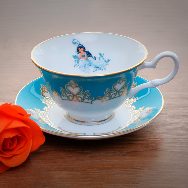 Disney English Ladies: Jasmine Decorative Cup & Saucer sparkle-castle