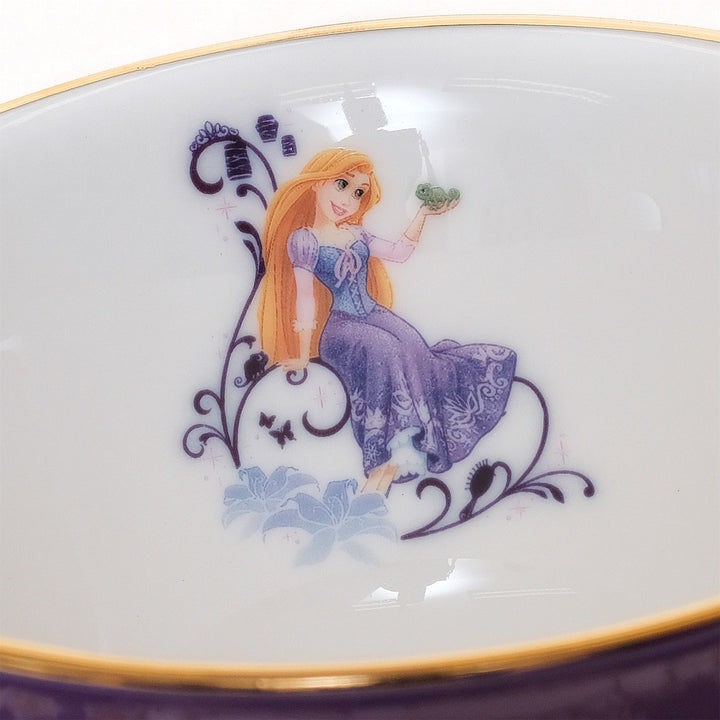 Disney English Ladies: Tiara Gold Rapunzel Decorative Cup & Saucer sparkle-castle