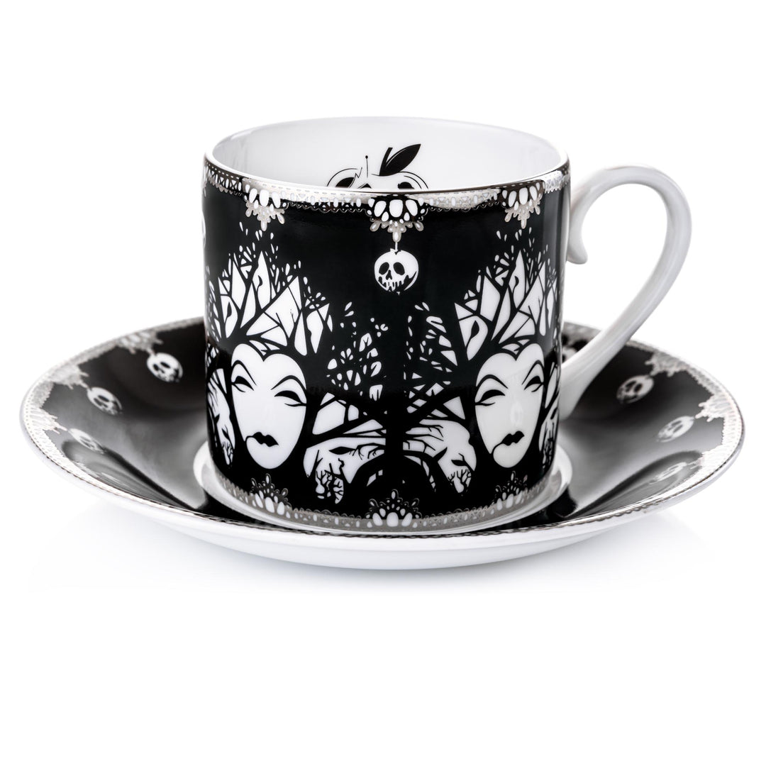 Disney English Ladies: Wicked Queen Decorative Cup & Saucer sparkle-castle