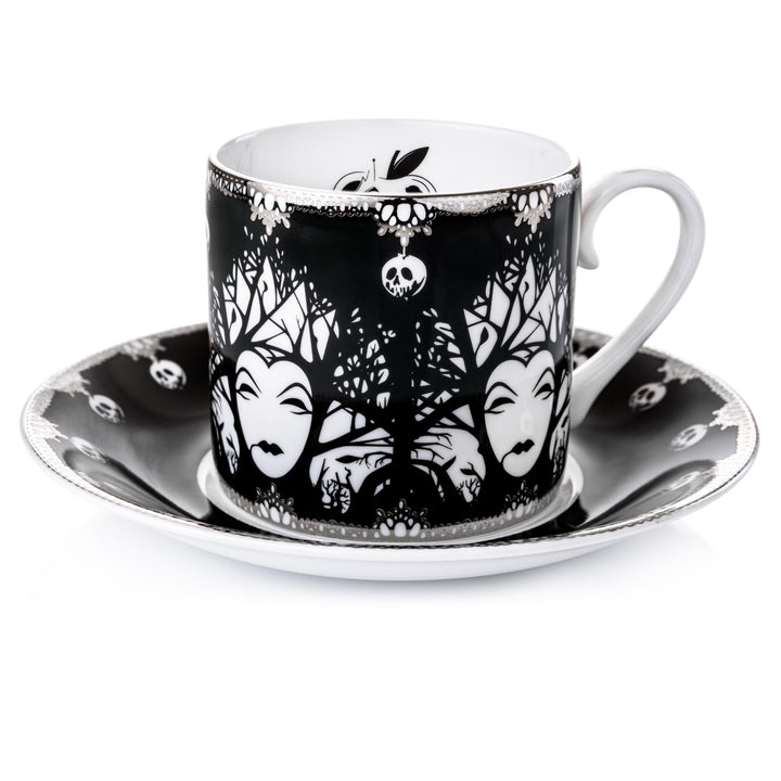 Disney English Ladies: Wicked Queen Decorative Cup & Saucer sparkle-castle