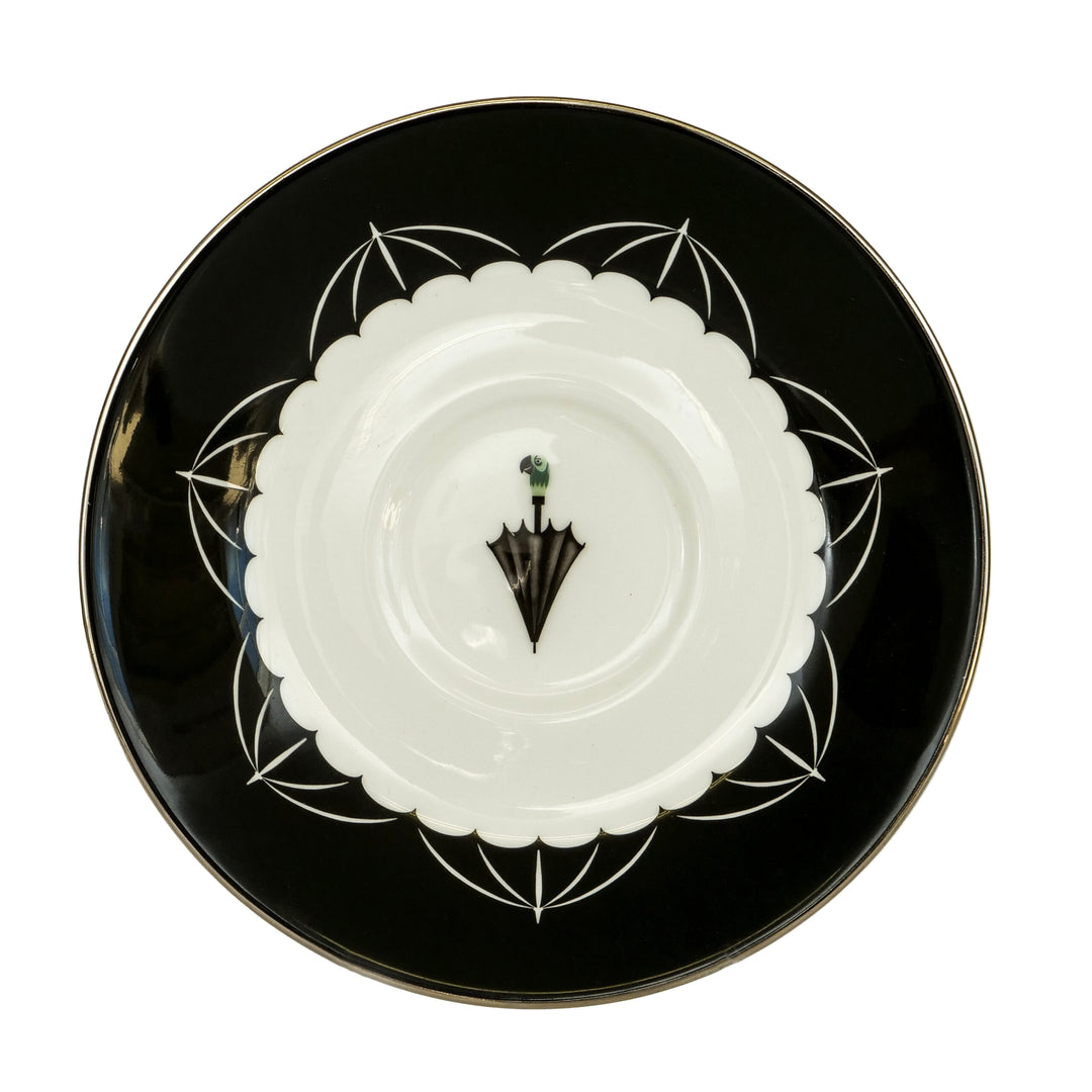 Disney English Ladies: Mary Poppins Practically Perfect Cup & Saucer sparkle-castle