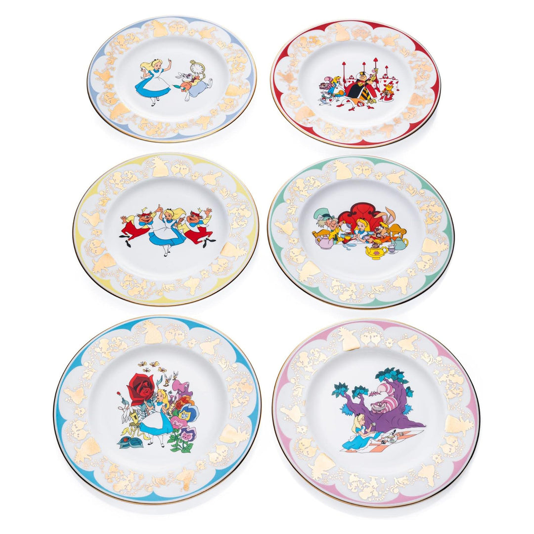 Disney English Ladies: Queen of Hearts 6" Decorative Plate sparkle-castle