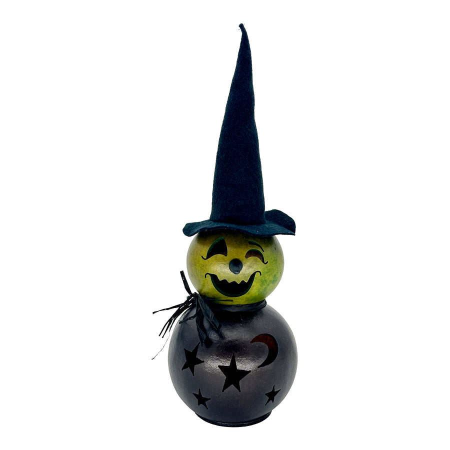 Meadowbrooke Gourds: Fiona Witch Miniature Figurine sparkle-castle