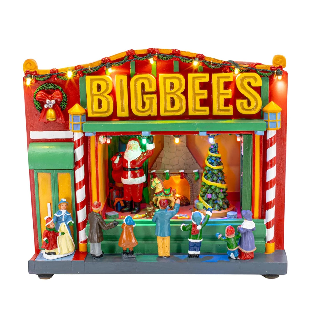 FG Square Christmas Village: BigBees Retro Department Store sparkle-castle