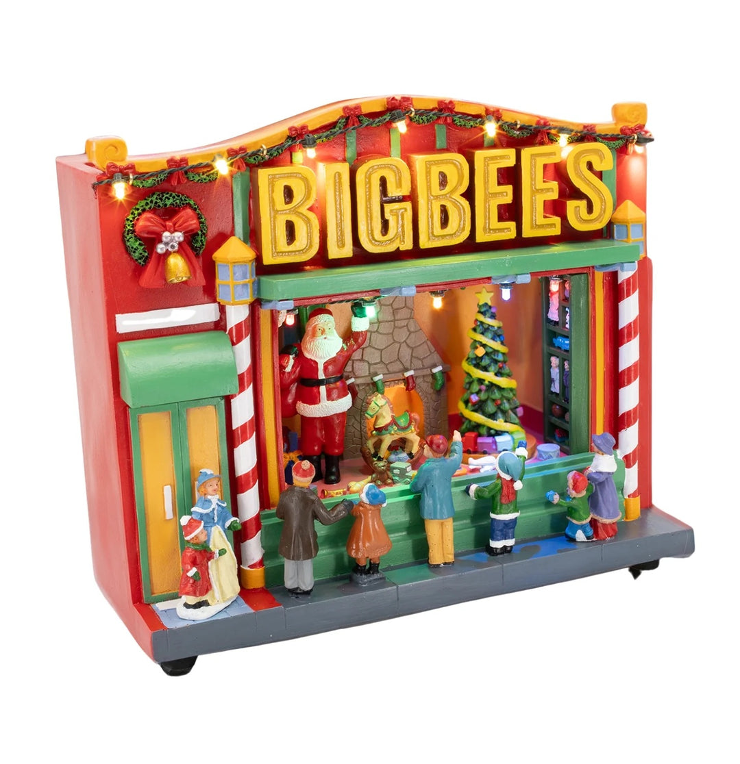 FG Square Christmas Village: BigBees Retro Department Store sparkle-castle