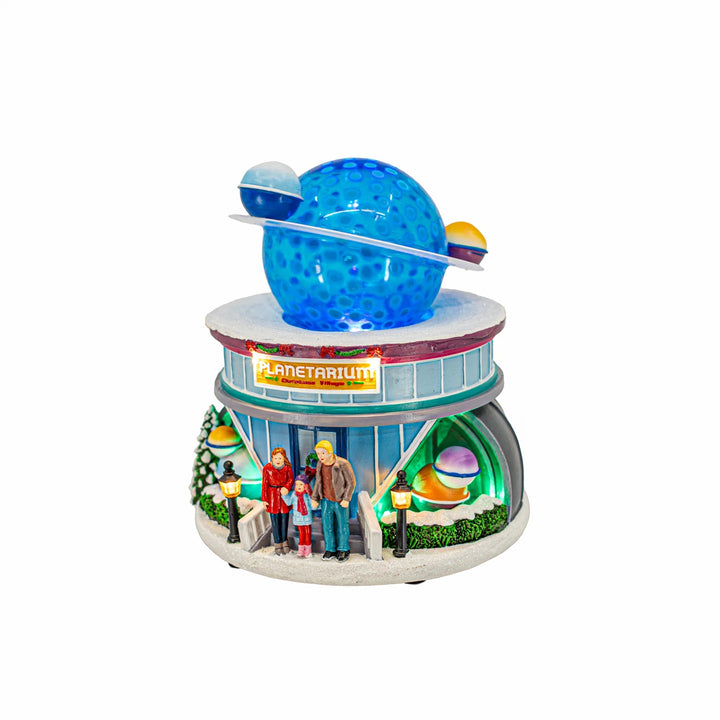 FG Square Christmas Village: Planetarium sparkle-castle