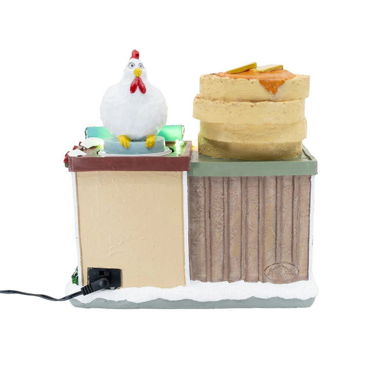 FG Square Christmas Village: Chicken & Waffles Restaurant sparkle-castle