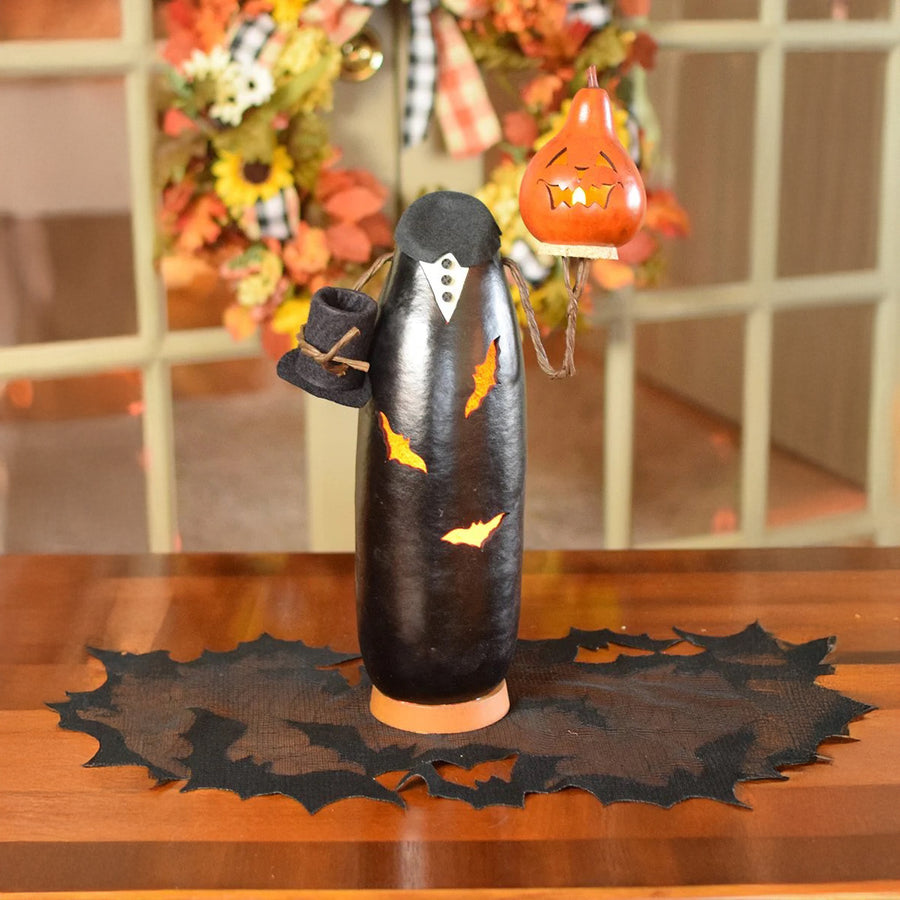 Meadowbrooke Gourds: Ichabod Figurine sparkle-castle