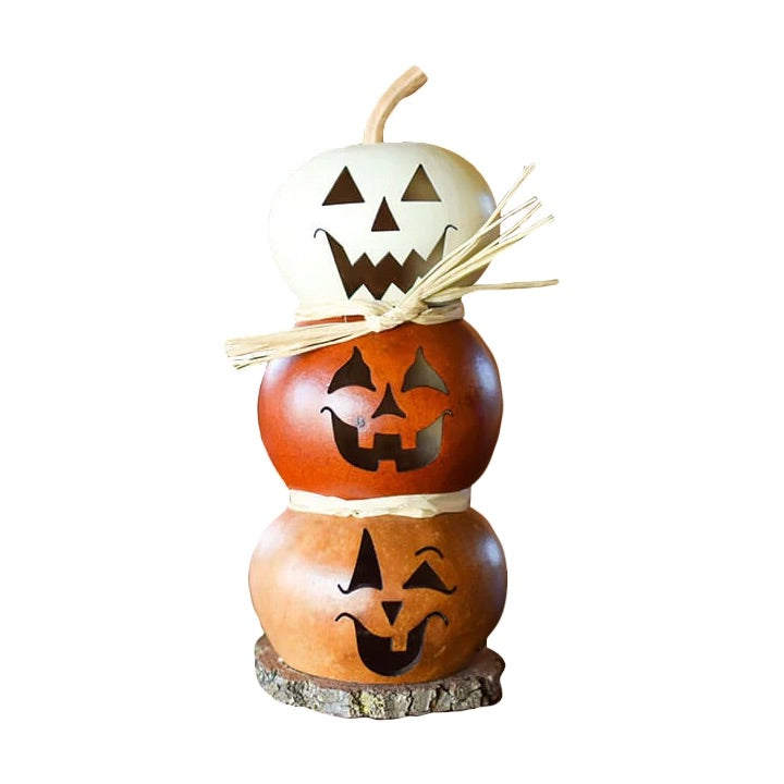 Meadowbrooke Gourds: Tiny Jack Stack Figurine sparkle-castle