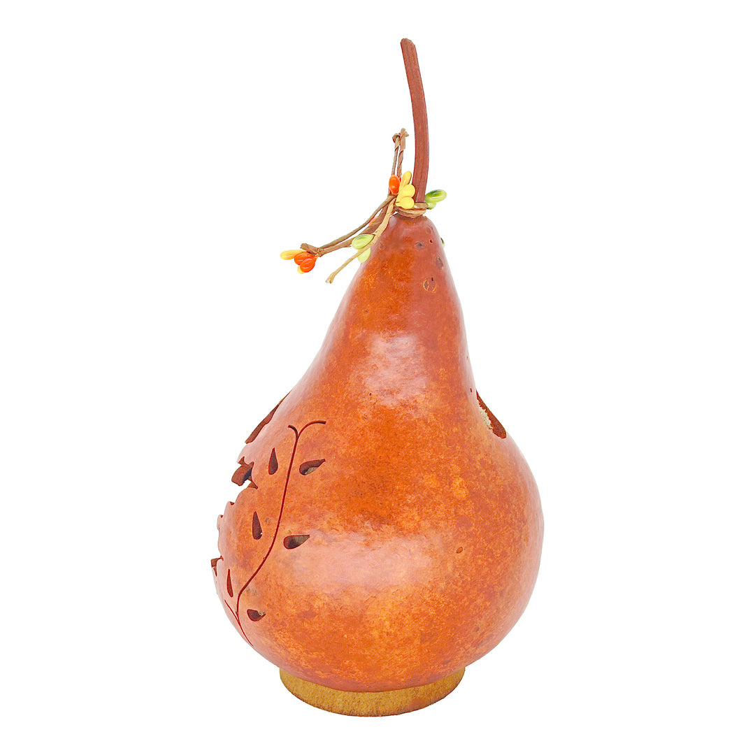Meadowbrooke Gourds: Leaf Silhouette Figurine sparkle-castle