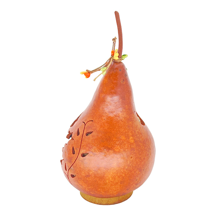 Meadowbrooke Gourds: Leaf Silhouette Figurine sparkle-castle