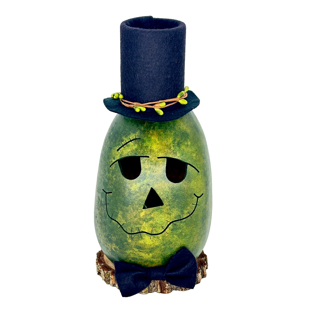 Meadowbrooke Gourds: Frank Small Lit Figurine sparkle-castle
