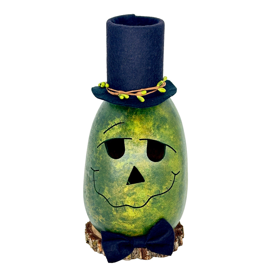 Meadowbrooke Gourds: Frank Small Lit Figurine sparkle-castle