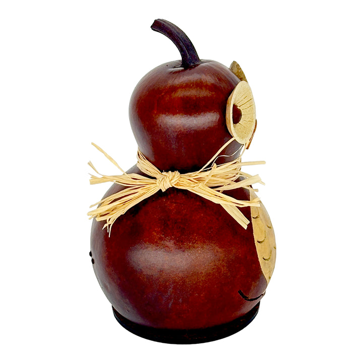 Meadowbrooke Gourds: Professor Owl Miniature Figurine sparkle-castle