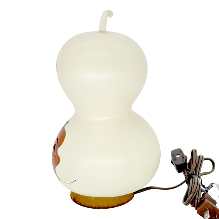 Meadowbrooke Gourds: Spooky Boo Small Lit Figurine sparkle-castle