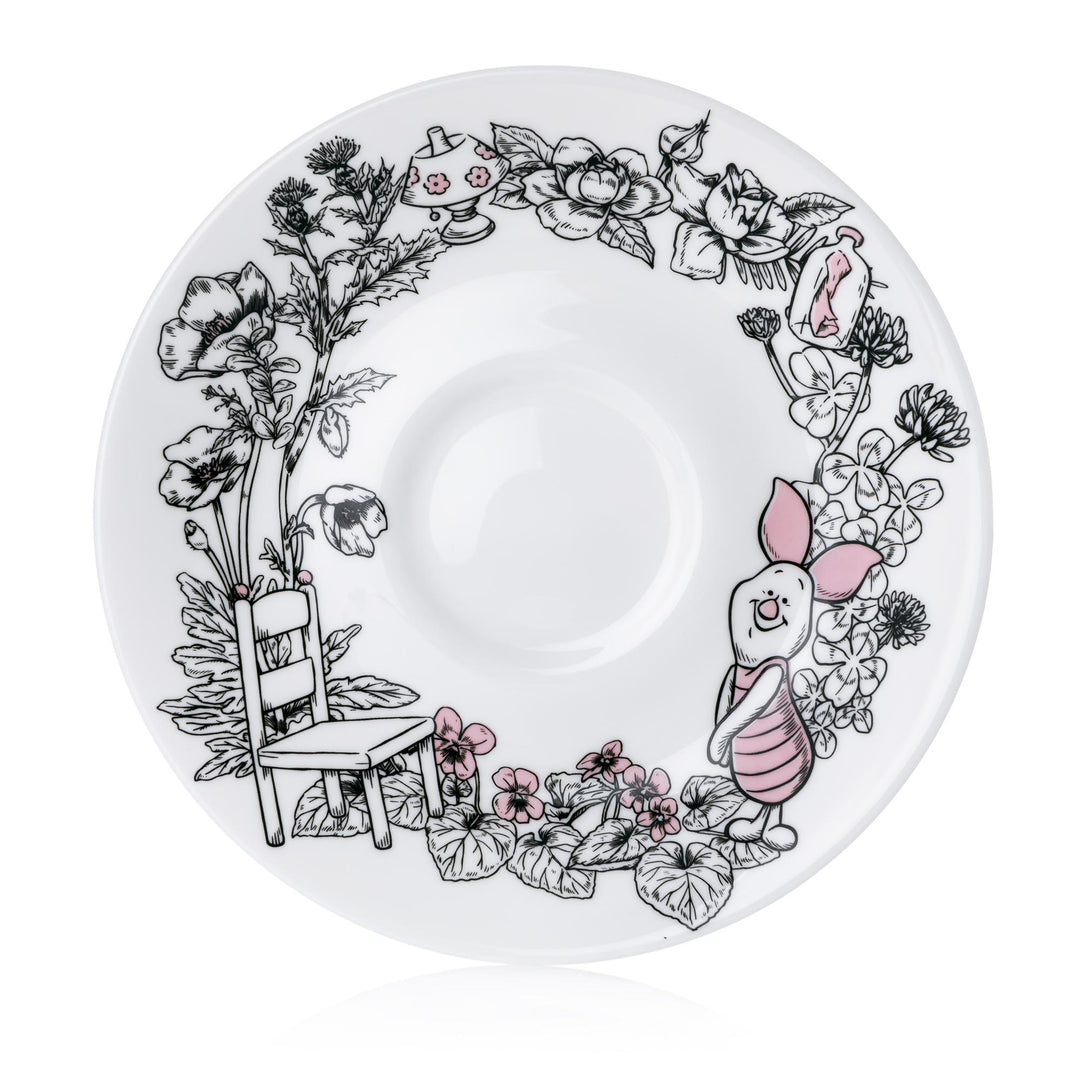 Disney English Ladies: Piglet Decorative Cup & Saucer sparkle-castle