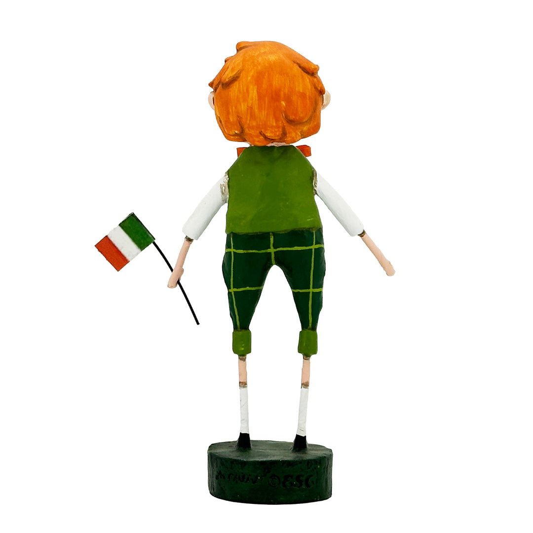 Lori Mitchell St. Patrick's Day Collection: Tristan Go Braugh Figurine sparkle-castle