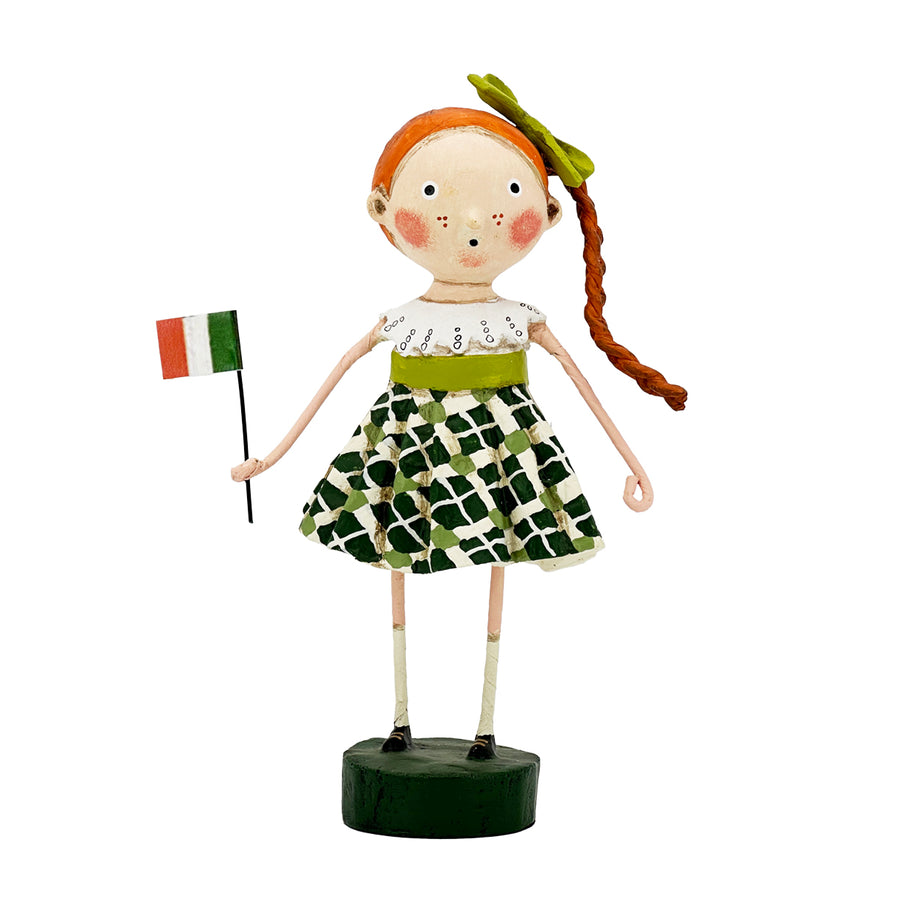 Lori Mitchell St. Patrick's Day Collection: Kristen Go Braugh Figurine sparkle-castle