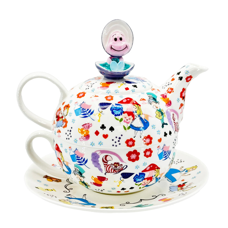 Disney English Ladies: Alice In Wonderland Tea for One sparkle-castle
