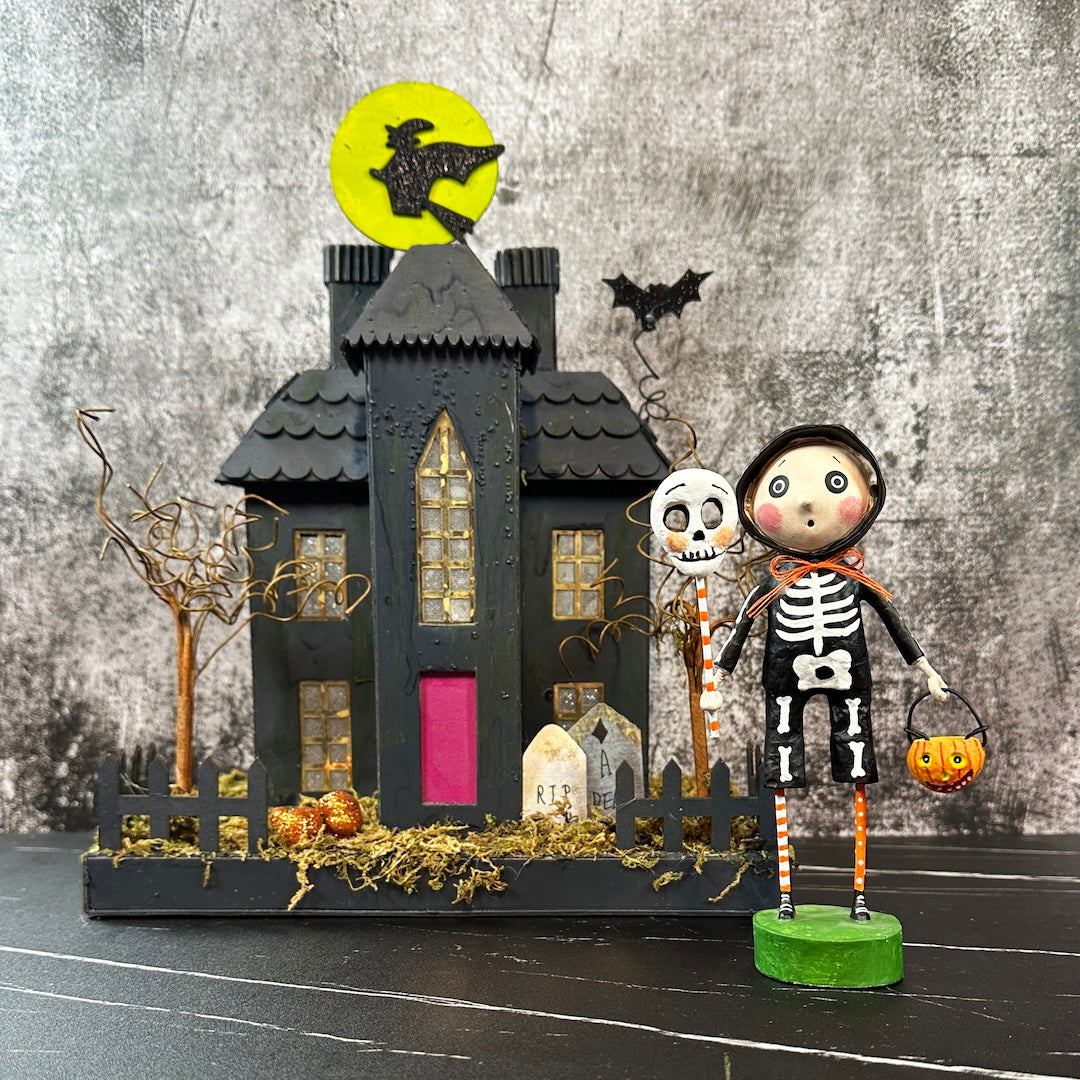 Lori Mitchell Halloween Collection: Billy Bones Figurine sparkle-castle