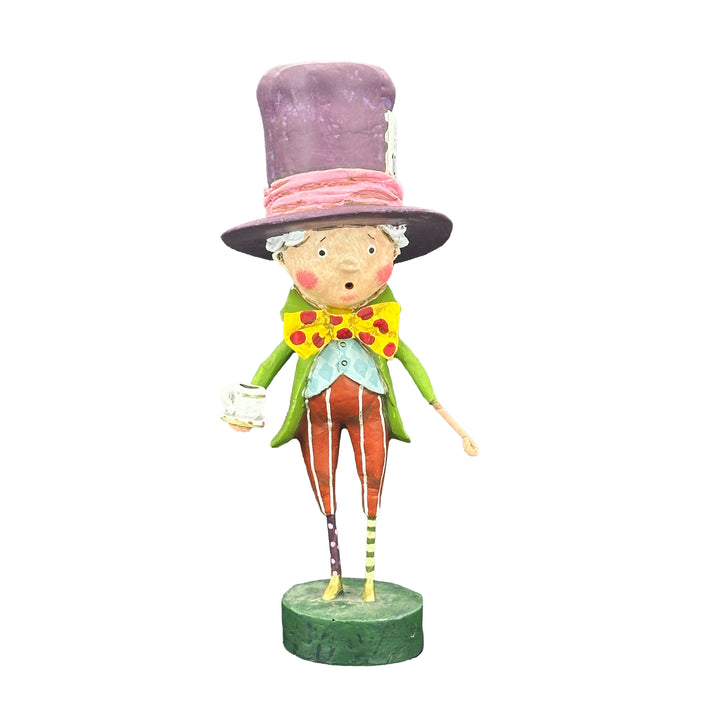 Lori Mitchell Alice in Wonderland Collection: Mad Hatter Figurine sparkle-castle