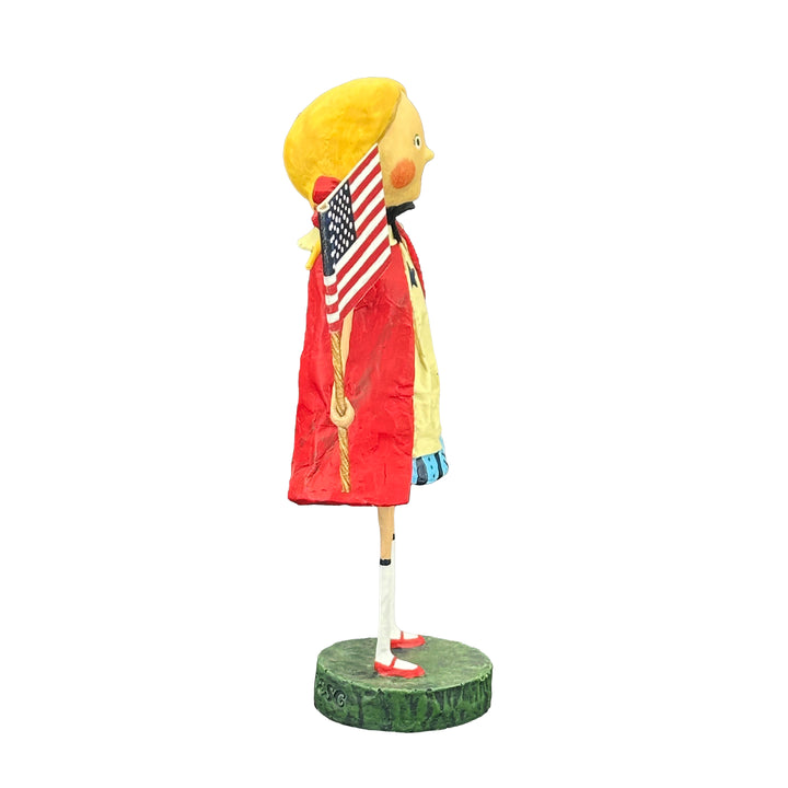 Lori Mitchell American Pride Collection: Gloria Figurine sparkle-castle
