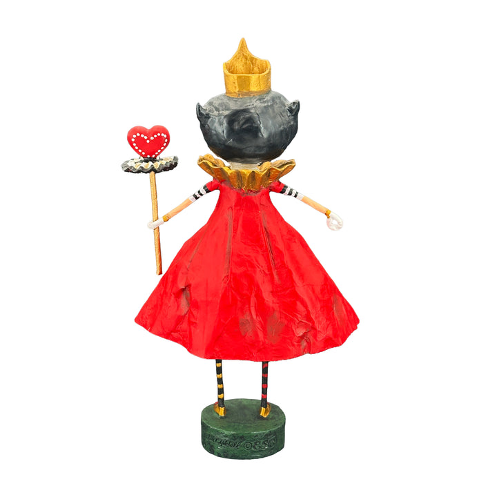 Lori Mitchell Alice in Wonderland Collection: Queen of Hearts Figurine sparkle-castle