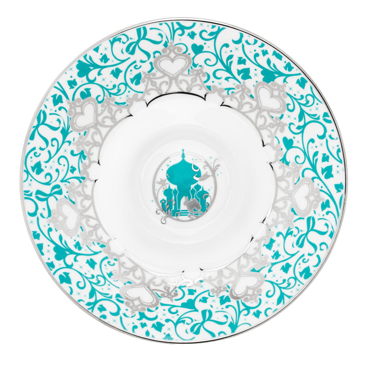 Disney English Ladies: Wedding Platinum Jasmine Decorative Cup & Saucer sparkle-castle