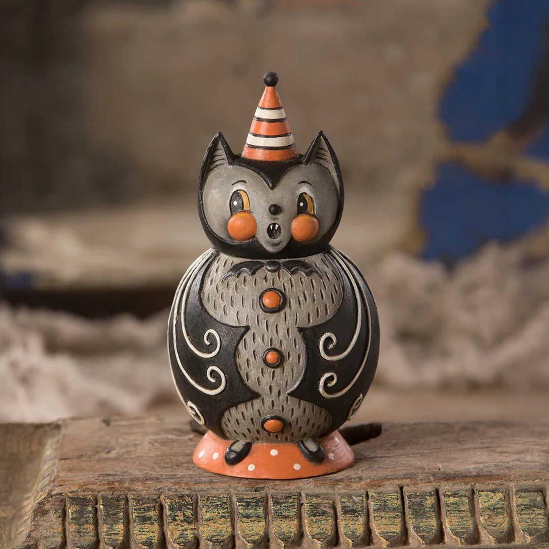 Johanna Parker by Bethany Lowe: Halloween Batty Bater Spooks Jar sparkle-castle