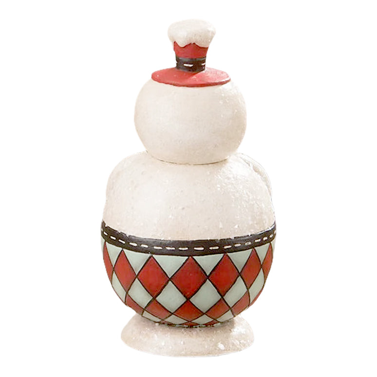 Johanna Parker by Bethany Lowe: Double Cane Conrad Jar sparkle-castle