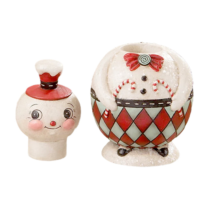 Johanna Parker by Bethany Lowe: Double Cane Conrad Jar sparkle-castle